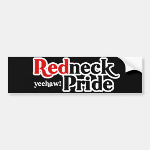 Redneck Pride Yeehaw Parody Autoaufkleber