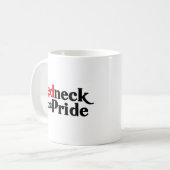 Redneck Pride Yeehaw Parody Kaffeetasse (Vorderseite Links)