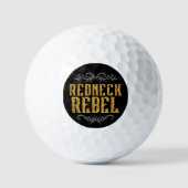 Redneck Rebel Golfball (Vorderseite)