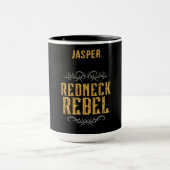 Redneck Rebel Personalisiert Tasse (Zentrum)