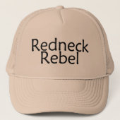 Redneck-Rebell Truckerkappe (Vorderseite)