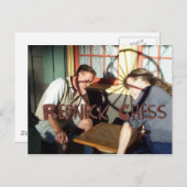 Redneck Schach Postkarte (Vorne/Hinten)