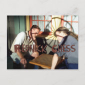 Redneck Schach Postkarte (Vorderseite)