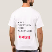 Redneck T-Shirt (Rückseite)