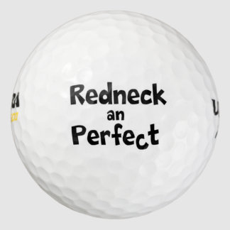 Redneck und Perfekt Golfball