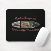 Redneck-up.com-Mausunterlage Mousepad (Mit Mouse)