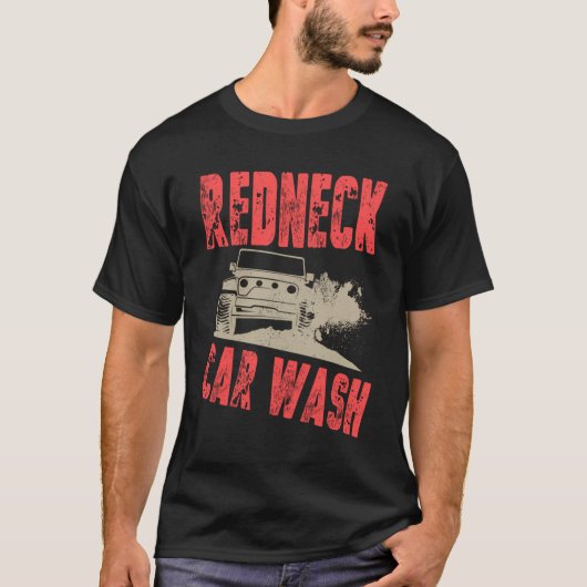 Redneck-Wash für Mud Bogging T-Shirt (Vorderseite)