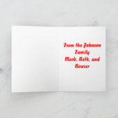 Redneck Weihnachten (Innenseite)