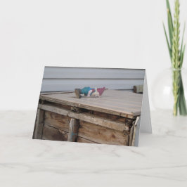 Redneck-Weihnachtskundengerechte Karte