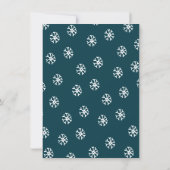 Redneck White Trash Weihnachts Trailer Party Invit Einladung (Rückseite)