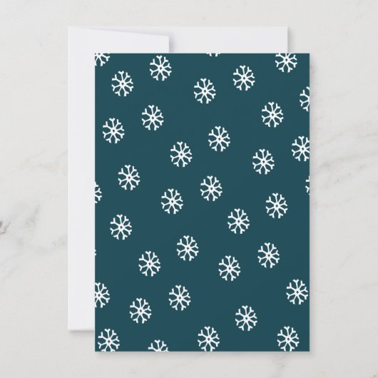 Redneck White Trash Weihnachts Trailer Party Invit Einladung (Rückseite)