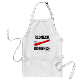 REDNECK-ZAHNBÜRSTE-T - SHIRTS UND GESCHENKE SCHÜRZE