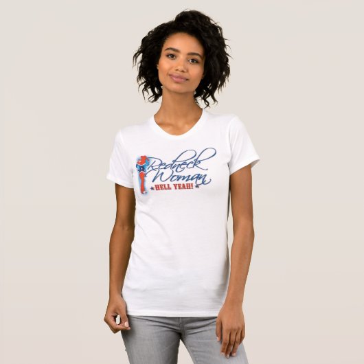 Redneckfrau T-Shirt (Vorne ganz)