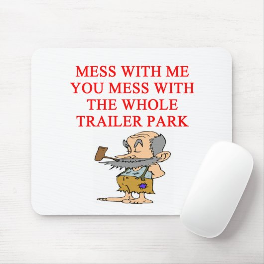 Redneckhinterwäldlerwitz Mousepad (Mit Mouse)