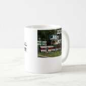 Redneckvilla, ja dort alle Single wides! Kaffeetasse (VorderseiteRechts)