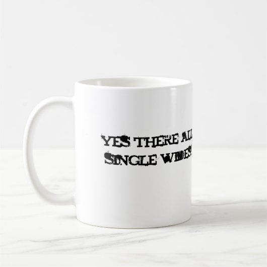 Redneckvilla, ja dort alle Single wides! Kaffeetasse (Links)