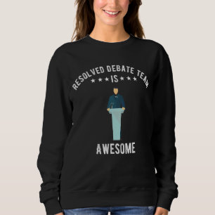 Redner gelöst Diskussionsteam ist Phantastisch Vin Sweatshirt