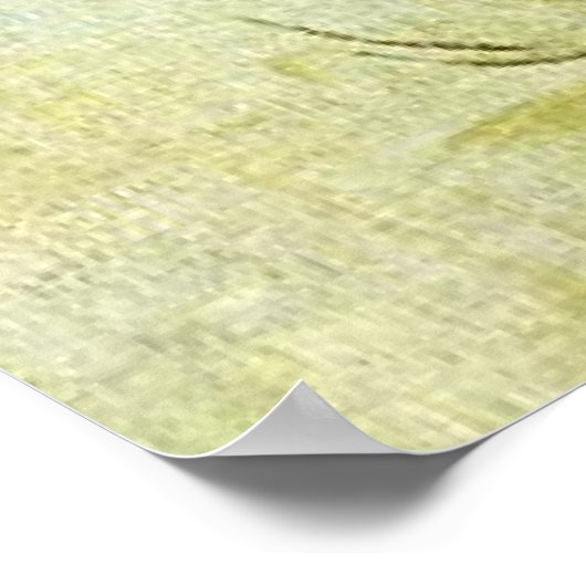 Redon - Anemonen und Pflaumen in einer Vase, Poster (Ecke)