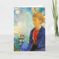 Redon - Baronne de Domecy, Kunstmalerei