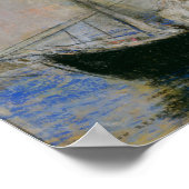 Redon - Blume Wolken Poster (Ecke)