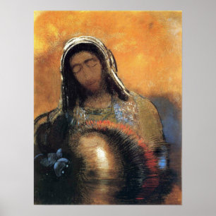 Redon - Buddha 1906 Poster