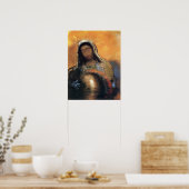 Redon - Buddha 1906 Poster (Küche)