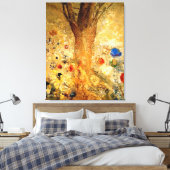 Redon - Buddha in seiner Jugend Leinwanddruck (Insitu (Schlafzimmer))