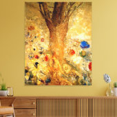 Redon - Buddha in seiner Jugend Leinwanddruck (Insitu (Wohnzimmer))