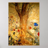 Redon - Buddha in seiner Jugend Poster (Vorne)
