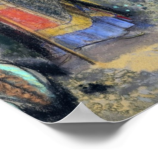 Redon - Buddha Poster (Ecke)