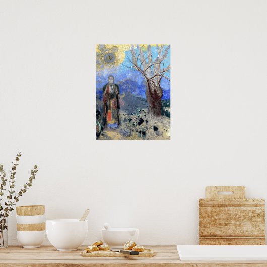 Redon - Buddha Poster (Küche)