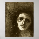 Redon - Christus 1887 Poster (Vorne)