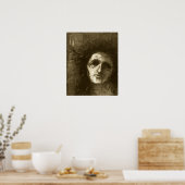 Redon - Christus 1887 Poster (Küche)