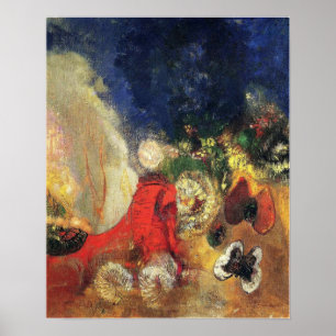 Redon - Die rote Sphinx Poster