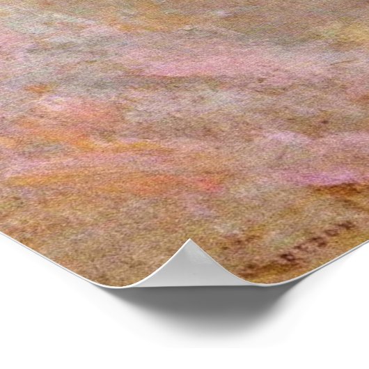 Redon - Gedanken 1905 Poster (Ecke)