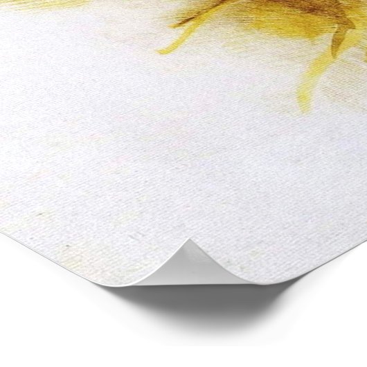 Redon - Hommage an Leonardo da Vinci Poster (Ecke)