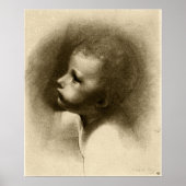 Redon - Leiter von Saint John Baptist Poster (Vorne)