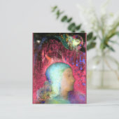 Redon - Profil zu Roten Meanders Postkarte (Stehend Vorderseite)