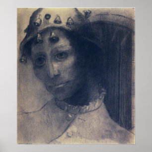 Redon - Wahnsinn 1883 Poster