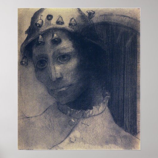 Redon - Wahnsinn 1883 Poster (Vorne)