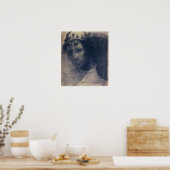 Redon - Wahnsinn 1883 Poster (Küche)