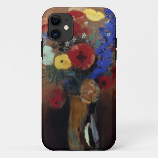 Redon: Wilde Blumen, C1912 Case-Mate iPhone Hülle (Rückseite)