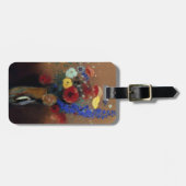 Redon: Wilde Blumen, C1912 Gepäckanhänger (Vorderseite horizontal)
