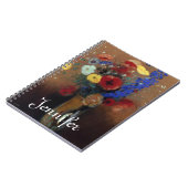 Redon: Wilde Blumen, C1912 Notizblock (Linke Seite)