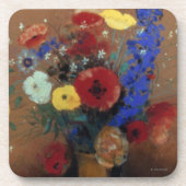 Redon: Wilde Blumen, C1912 Untersetzer (Vorderseite)