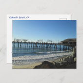 REDONDO BEACH #3 POSTCARD POSTKARTE (Vorne/Hinten)