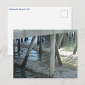 REDONDO BEACH #4 POSTCARD POSTKARTE (Vorne/Hinten)