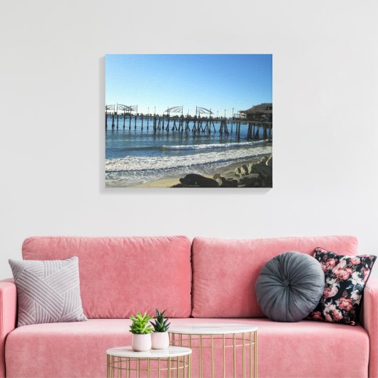 REDONDO BEACH, CA #3 AUF LEINWAND 20 "x 16" (Insitu (Wohnzimmer))