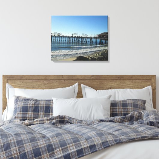REDONDO BEACH, CA #3 AUF LEINWAND 20 "x 16" (Insitu (Schlafzimmer))