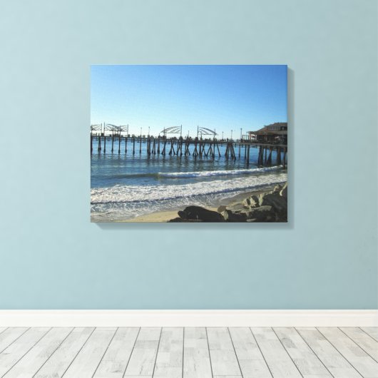 REDONDO BEACH, CA #3 AUF LEINWAND 20 "x 16" (Insitu (Holzboden))